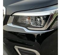 Il faro anteriore cromato rifila gli accessori della copertura del sopracciglio per Subaru Forester SK 2019 2020 2021