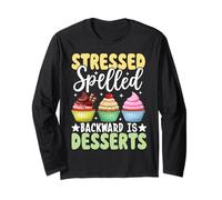 Il Farro stressato All'Indietro è Dessert Maglia a Manica