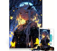 Il fascino della notte - Puzzle da 1000 pezzi per adulti - Gioco di potenziamento mentale - Taglio laser per un incastro perfetto - Divertimento in famiglia - Attività notturna (38x26cm)