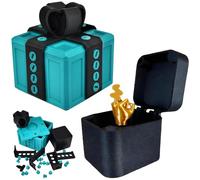 Il fastidioso regalo con le dita - divertente confezione regalo con sorpresa del dito medio e giocattolo a vite 3D. Prank pop-up per divertimento e intrattenimento in ufficio, come decorazione per la