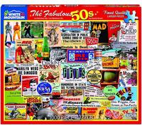 Il Favoloso 50s 1000 Pezzi Puzzle Da Bianco Mountain 760mm x 610mm