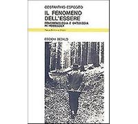 Il fenomeno dell'essere. Fenomenologia e ontologia in Heidegger