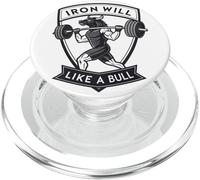 Il ferro sarà come un toro Forza Motivazionale Arte PopSockets PopGrip per MagSafe