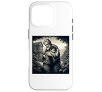 Il figliol prodigo: padre abbraccia il figlio ritornato: Luca 15 Custodia per iPhone 16 Pro