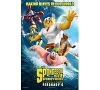 Il Film Di Spongebob: Sponge Fuori Dall'Acqua Poster Originale Doppio Lato