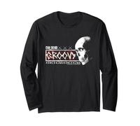 Il Film Horror di Evil Dead Groovy Skull Halloween Maglia a Manica