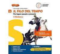 Il filo del tempo. Per legare passato e presente. Con La storia a colpo d'occhio e Percorsi di educazione civica. Per la Scuola media. Con e-book. Con espansione online. Il Medioevo (Vol. 1)