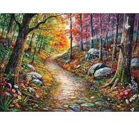 Il filo della vita Puzzle 1000 Pezzi,Gioco Educativo,Decorazione Casa Albero della vita,Idea Regalo,dai 14 Anni,Adulti E Ragazzi,Sfida Impossibile,Antistress 38x26cm