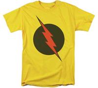 Il Flash Inversa Logo Super Eroe DC Comics TV Show Justice League Camicia S-3XL