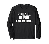 Il flipper è per tutti - Pinball Machine Arcade Pinball Maglia a Manica