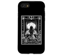 Il flipper ragazza retrò Arcade Game 80s Tarocchi Scheletro Custodia per iPhone SE (2020) / 7/8