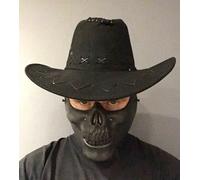 Il Forever Purga Maschera & Cappello Halloween Film Movie Horror Cowboy Costume