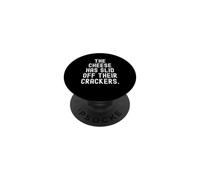 il formaggio è scivolato via dai loro cracker Witty Observational PopSockets PopGrip Adesivo