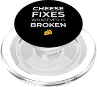 Il formaggio risolve qualunque cosa sia rotto da intenditore PopSockets PopGrip per MagSafe