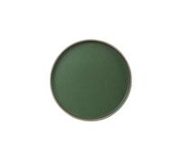 Il forno di colore sottosmalto in ceramica grossolana diventa piatto poco profondo casa retrò squisite stoviglie -10 "-rosso verde