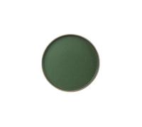 Il forno di colore sottosmalto in ceramica grossolana diventa piatto poco profondo per la casa retrò squisite stoviglie -9 "-rosso verde