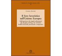 Il foro lavoristico nell'Unione Europea. Dall'esperienza dei singoli ordinamenti alla disciplina del Reg. UE 1215/2012