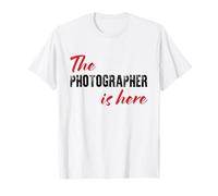 Il Fotografo è Qui - Divertente Maglietta