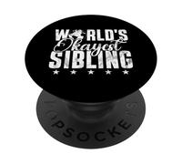 Il fratello più buono del mondo che abbina fratelli fratelli sorella PopSockets PopGrip Adesivo