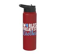 Il fratello più grande del mondo Stainless Steel Insulated Water Bottle
