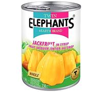 Il Frutto di jackfruit-tutto-in-sciroppo pesante ELEFANTI 565g Thailandia - Set di 3 pezzi