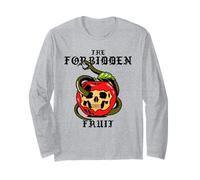 Il frutto proibito (Grafica Mela e Serpente) Maglia a Manica