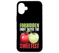 Il frutto proibito ha il sapore della mela più dolce Custodia per iPhone 16 Plus