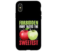 Il frutto proibito ha il sapore della mela più dolce Custodia per iPhone X/XS