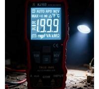 Il futuro dei test: multimetro intelligente con identificazione automatica: design a prova di mute per una massima comodità.