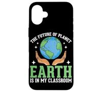 Il futuro del pianeta terra è nella mia classe Custodia per iPhone 16 Plus