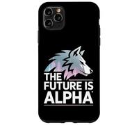 Il futuro è Alpha Wolf Meme Fearless Alpha Sigma Werewolf Custodia per iPhone 11 Pro Max