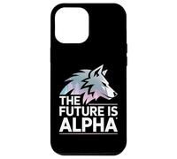 Il futuro è Alpha Wolf Meme Fearless Alpha Sigma Werewolf Custodia per iPhone 12 Pro Max
