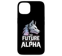 Il futuro è Alpha Wolf Meme Fearless Alpha Sigma Werewolf Custodia per iPhone 13