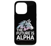 Il futuro è Alpha Wolf Meme Fearless Alpha Sigma Werewolf Custodia per iPhone 13 Pro
