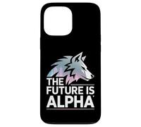 Il futuro è Alpha Wolf Meme Fearless Alpha Sigma Werewolf Custodia per iPhone 13 Pro Max