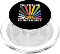 Il futuro è inclusivo Rainbow Pride Colorful Sunrise Gifts PopSockets PopGrip per MagSafe