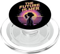 Il futuro è l'uguaglianza delle donne che emancipano le donne PopSockets PopGrip per MagSafe