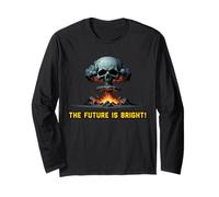 Il futuro è nucleare luminoso umoristico Maglia a Manica