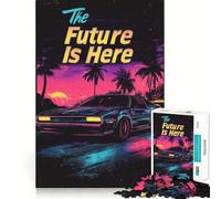 Il futuro è qui Puzzle da 1000 pezzi per adulti Gioco di logica e relax Divertimento senza pensieri Taglio preciso Regalo prezioso 38x52cm