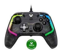 Il Gamesir Kaleid è un controller cablato compatibile con Xbox , Xbox One e /11. È un controller di gioco Plug-And-Play con joystick/grip Hall Effect, jack audio da 3,5 mm e illuminazione RGB.