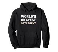 Il Gateagent più Okayest del Mondo Divertente Gateagent Felpa con Cappuccio