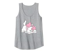 Il gattino malvagio degli Aristogatti Canotta, Donna, Grigio Melange, S