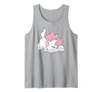 Il gattino malvagio degli Aristogatti Canotta, Uomo, Grigio Melange, XL