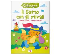 Il Gatto con gli stivali. Fiabe da colorare. Ediz. a colori