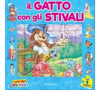 Il gatto con gli stivali. I miei libri puzzle. Ediz. illustrata