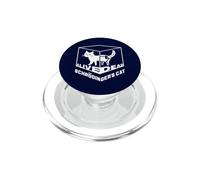 Il gatto di Double Schrodinger Dead & Alive Quantum Physics PopSockets PopGrip per MagSafe
