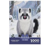 Il gatto di Pallas 1000 Piece Jigsaw Puzzles for Adults Relaxation Jigsaw Puzzle Animali domestici carini Home Decoration for Boys And Girls 38x26cm/1000pcs
