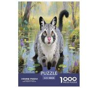 Il gatto di Pallas 1000 Piece Jigsaw Puzzles for Adults Relaxation Jigsaw Puzzle Animali domestici carini Home Decors for Boys And Girls 38x26cm/1000pcs