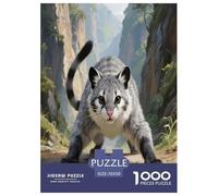 Il gatto di Pallas 1000 Piece Jigsaw Puzzles for Adults Relaxation Jigsaw Puzzle Animali domestici carini Home Decoration for Boys And Girls 70x50cm/1000pcs