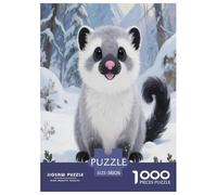 Il gatto di Pallas 1000 Piece Jigsaw Puzzles for Adults Relaxation Jigsaw Puzzle Animali domestici carini Home Decoration for Adults Gifts 38x26cm/1000pcs